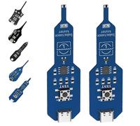 Lot de 2 testeurs d'inductance pour circuit d'inductivité électromagnétique, bobines, cartes mères électroniques, outil de vérification des erreurs, bobines à induction (E)