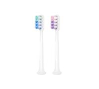 Lot de 2 têtes brosse à dents électrique compatibles avec Youpin Doctor B, moteur sonique étanche IPX7 boîte voyage, tête types(2 Pcs Sensitive type)