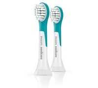 Lot de 2 têtes de brosse à dents compactes Sonicare for Kids Philips Bleu super frais G