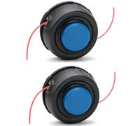 Lot de 2 têtes de débroussailleuse T35 Tap Advance 537388101 compatibles avec les débroussailleuses Husqvarna à tige droite Série 100-500 525L 525LS 123L 232L 322L 323L 324L 325L