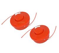 Lot de 2 têtes de fil compatibles avec débroussailleuse Scheppach MT33P (MT 33P)