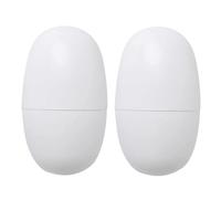 Lot de 2 têtes de Flotteur de Rechange pour Nettoyeur de Piscine - Blanc