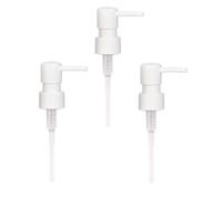 Lot de 2 têtes de pompe de rechange pour distributeur de savon standard - Blanc