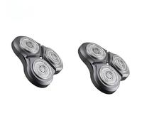 Lot de 2 têtes de rasoir de rechange for rasoir électrique Xiaomi Mijia S500 S500C S300, lame de rasoir sèche et humide