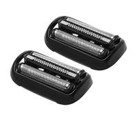 Lot de 2 têtes de rechange 53B Series 5/6 pour feuille et cutter Braun Series S5 S6 (New Gens) 5018s, 5020s, 5035s, 5049cs, 5050cs 5762 6020s, 6040cs, 6072cc, 6075cc, 6090cc.