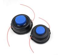 Lot de 2 têtes de rechange pour débroussailleuse T25 T35 122C 125C 128R Tap Advances System Easy Line Feed pré-chargée 095 Titanium Line 50 m