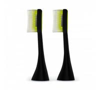 Lot de 2 têtes de rechange pour ToothWave Soft Large Toothbrush Noir