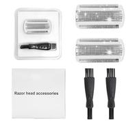 Lot de 2 têtes de rechange TT2000/43 compatibles avec Philips Bodygroom - Compatible avec Philips Norelco Bodygroom TT2000/43 série 3000 5000 7000 - Rasage humide et sec - Blanc