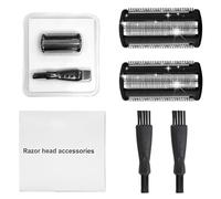 Lot de 2 têtes de rechange TT2000/43 compatibles avec Philips Bodygroom - Compatible avec Philips Norelco Bodygroom TT2000/43 Series 3000 5000 7000 - Rasage humide et sec