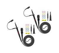 Lot de 2 têtes d'oscilloscope de réparation électronique 100 MHz | 1 x / 10 x atténuation, câble BNC pour les tests de circuit