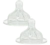 Lot de 2 tétines 3 vitesses 1er âge