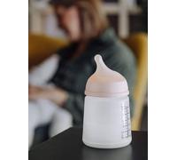 Lot de 2 tétines débit lent (S) pour biberon Zer0.Zer0 rose nude TU