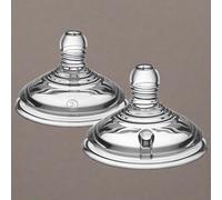 Lot de 2 tétines pour bouteilles à flux rapide Tommee Tippee Closer to Nature