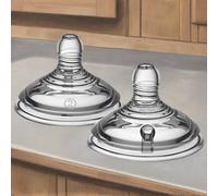 Lot de 2 tétines Tommee Tippee Closer to Nature à débit moyen