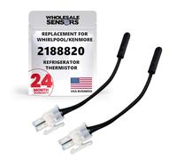Lot de 2 thermistance de rechange Whirlpool/Kenmore 2188820 pour réfrigérateur