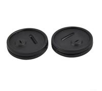 Lot de 2 thermomètres en silicone pour Weber Smokey Mountain - Joint d'étanchéité résistant à la chaleur - Compatible avec 85037