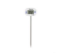 Lot de 2 thermomètres numériques en acier inoxydable pour la cuisson, l'huile, l'eau, la température