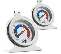 Lot de 2 thermomètres pour réfrigérateur et congélateur
