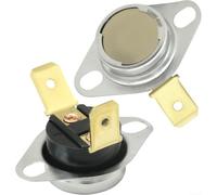 Lot de 2 thermostats à réinitialisation automatique haute limite compatibles avec sèche-linge Alliance, interrupteur de sécurité bimétallique 210 F pour unités Huebsch