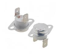 Lot de 2 thermostats céramiques KSD302 16A 250V, normalement fermés, plage de température de 40 à 300 °C.(Normal Close(NC),145C)