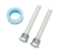 Lot de 2 tiges d'anode en magnésium pour chauffe-eau de camping-car, filetage NPT 1/2", durable, résistant à la corrosion, remplacement pour chauffe-eau Suburban et MorFlo, 13 x
