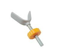 Lot de 2 tiges de broche en Y pour barrière d'enfant et animal domestique Installation facile Tige à vis et boulon Installation facile