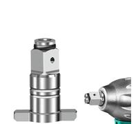 Lot de 2 tiges de clé sans balais 18 V, adaptateur à changement rapide à double usage avec roulement à billes à ressort, pour perceuse à percussion dans la réparation de plomberie