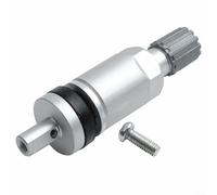 Lot de 2 tiges de valve TPMS pour capteur de surveillance de la pression des pneus, valves de pneu sans chambre à air, tiges de valve en aluminium avec haute étanchéité à l'air, compatibles avec la