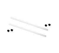Lot de 2 tiges en céramique pour pompe à turbine Intex Pure Spa Hot Tub Fix E90 Diamètre d'erreur 0,3 cm pour modèle SSP-H-20-M & SB-20M 401M 403M (avec 4 capuchons)