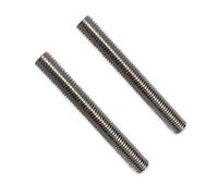Lot de 2 tiges filetées M8 x 70 mm en acier inoxydable 304 de 70 mm de long, longue vis filetée, filetage à droite (M8 x 70 mm)