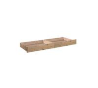 Lot de 2 Tiroirs de lit Naturel pour Lits Superposés 2 places - MARTIN -