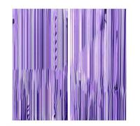 Lot de 2 toiles de fond violettes de 100 x 200 cm avec franges en aluminium pour décoration de fête d'Halloween, rideau de fond pour anniversaire, remise de diplôme, enterrement de vie de jeune fille
