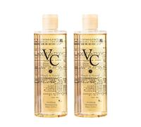 Lot de 2 toners 2025 VC - 500 ml - Soin coréen de la peau - Vitamine C - Hydra-Lock - Luminance Boost - Raffinement des pores - Élasticité de la peau - Pour un teint éclatant