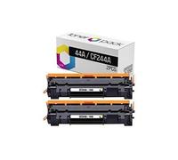 Lot de 2 toners cf244a 44a compatibles avec hp laserjet pro m15 m15a m15w m16 m16a m16w m17 m17a m17w, hp laserjet mfp m28 m28a m28w