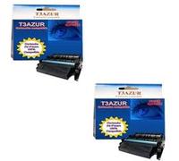Lot de 2 Toners compatibles pour Lexmark T650 / T650DN / 0T650H11E - Noir - 25 000 pages G