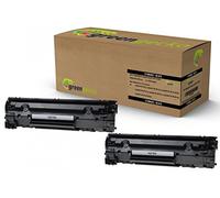 Lot de 2 toners de rechange pour HP CF279A | pour Hewlett-Packard LaserJet Pro M12a, LaserJet Pro M12w, HP LaserJet Pro MFP M26a, LaserJet Pro MFP M26nw | Cartouche noire, dernière puce