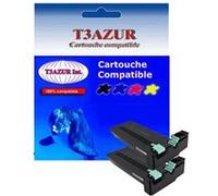 Lot de 2 Toners Laser compatibles pour Samsung MultiXpress 6545NX, 6555N (SCX-D6555A) - 25 000 pages - T3AZUR Noir