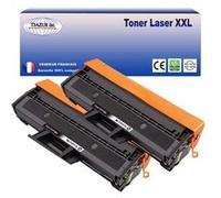 Lot de 2 Toners Laser compatibles pour Samsung Xpress M2070FW, M2070W, MLT-D111L, MLT-D111S - 1800 pages - T3AZUR G