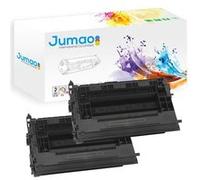Lot de 2 toners Noir Compatible CF237A, pour HP Flow M631h M632z, 11 000 pages - Jumao - G