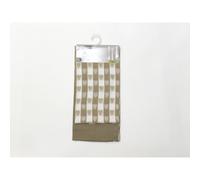 Soleil d'Ocre 712030 Coeur Lot de 2 Torchons Jacquard Coton Ecru 50 x 70 cm