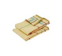 Lot de 2 torchons en coton multicolore, OEKO-TEX - Hübsch, Coffee - 70x50 cm