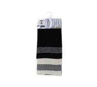 Soleil d'Ocre 712022 Lot de 2 Torchons Jacquard Coton Noir 50 x 70 cm