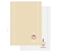 Lot de 2 torchons nid d abeille 50 x 70 cm Kenavo madame bretagne