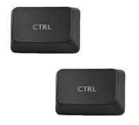 Lot de 2 Touches Ctrl de Remplacement pour Clavier de Jeu mécanique Logitech G413 Noir