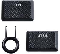 Lot De 2 Touches Rétroéclairées De Rechange Pour Clavier De Jeu Mécanique Gl Tactile Switch Logi G813/G815/G913/G915 Tkl Rgb (Texture Strg Noir)
