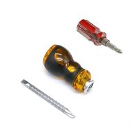 Lot de 2 tournevis à double tête interchangeables 2 en 1, mini ruciforme fendue pour Stanley forDraper
