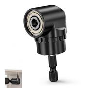 Lot de 2 Tournevis Porte-Adaptateur 105°, Visseuse d Angle 105° avec Extension Flexible, Porte Embout Magnétique pour Perceuse Visseuse, Renvoi d'Angle Multifonction pour Perçage Vissage dans Espaces
