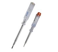 Lot de 2 tournevis testeur de courant 190mm + 140mm