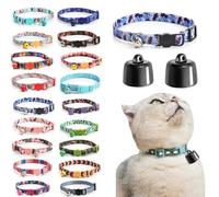 Lot de 2 Traceurs GPS for Chats et Chiens, sans Frais mensuels, compatibles iOS et Android, Collier GPS, Dispositif Anti-Perte, Mini Traceur for Animaux(G)