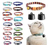 Lot de 2 Traceurs GPS for Chats et Chiens, sans Frais mensuels, compatibles iOS et Android, Collier GPS, Dispositif Anti-Perte, Mini Traceur for Animaux(M)